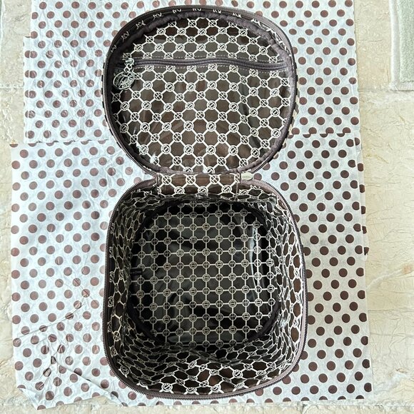 Henri Bendel Hatbox Travel Case - NWOT - Picture 4 of 8